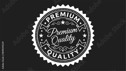 Premium Quality Badge Design for Exclusive Products and Services.
