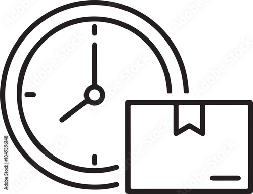 Colorful vector of a globe with red and blue circular arrows and shipping boxes, symbolizing global trade, international logistics, and worldwide delivery services.