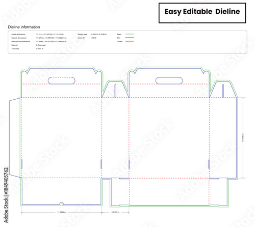 kraft gable box dieline template box dieline die lines packaging custom dieline  box cardboard box dieline pizza box dieline printable product packaging layout,
