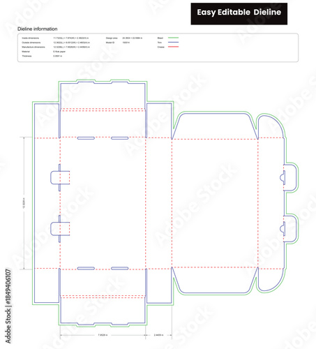 mailer boxes double safety buckles dieline template box dieline die lines packaging custom dieline  box cardboard box dieline pizza box dieline printable product packaging layout,
