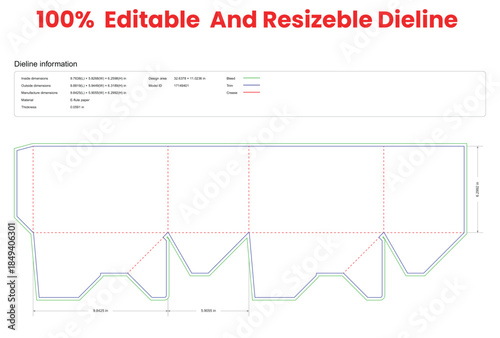 open container with automatic lock bottom dieline template box dieline die lines packaging custom dieline  box cardboard box dieline pizza box dieline printable product packaging layout,
