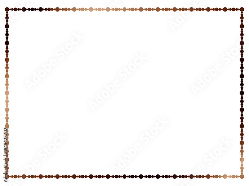 丸、長方形F4、18茶