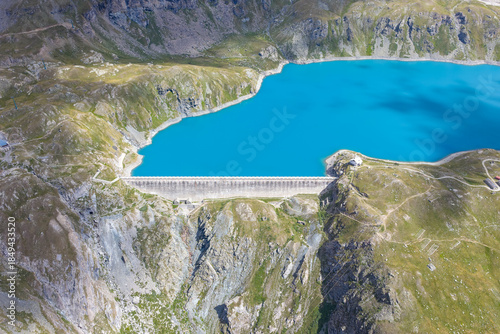 Goillet Dam and Reservoir - Valtournenche, Italy