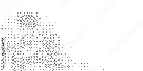 Abstract grunge halftone dots texture background. Modern dotted template vector illustration for design, covers, web sites, banners. Retro background, pop art style.