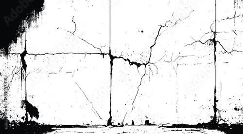 Grunge texture - abstract stock vector template - easy to use