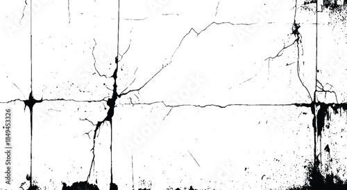 Grunge texture - abstract stock vector template - easy to use