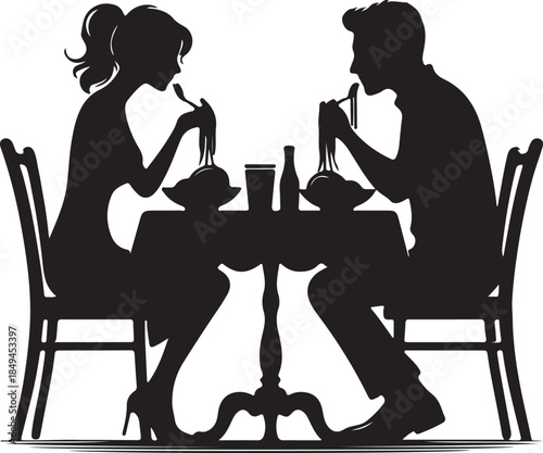 Vector illustration of a lifestyle cartoon featuring a beautiful fashion lady couple sitting at a cafe restaurant table drinking coffee and tea