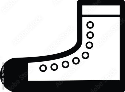 shoe vector ilustration isolated on wite background