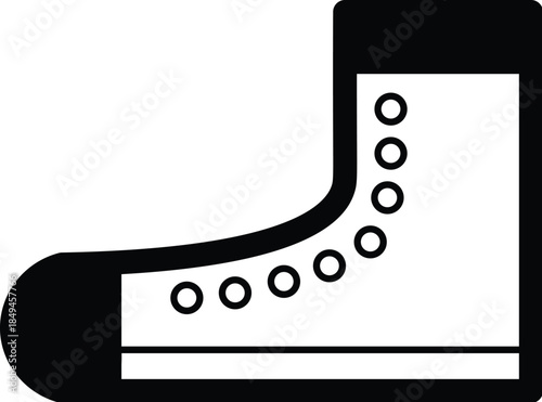 shoe vector ilustration isolated on wite background