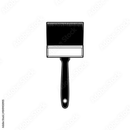 paint brush isolated on white
