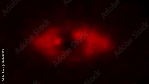 Horror fantasy 2D animation for Halloween. Scary night atmosphere. A creepy animated short video clip. Dark Vj loops. Black and red background. 