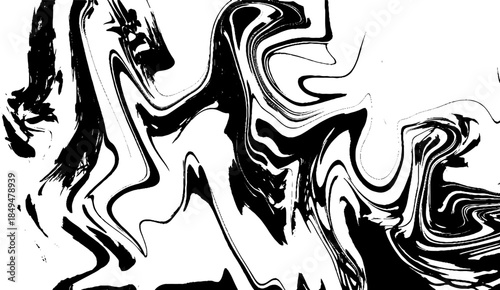 Black Marble acrylic painted waves texture background, can used for skin wall tile luxurious or wallpaper.
