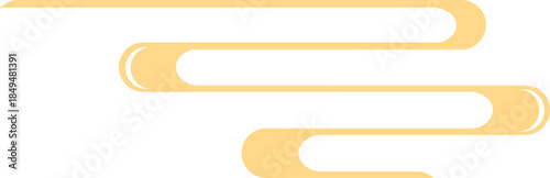 ornament chinese cloud decoration for greeting card