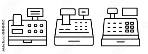 Cash Register Systems, Point of Sale Machines, and Electronic Payment Terminals for Retail and Business Operations