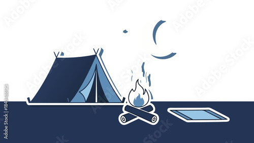 camping and tent