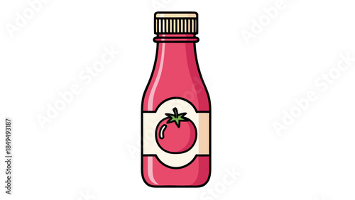 tomato ketchup bottle