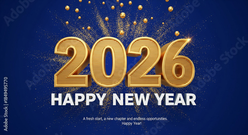 Happy New Year 2026 Celebration