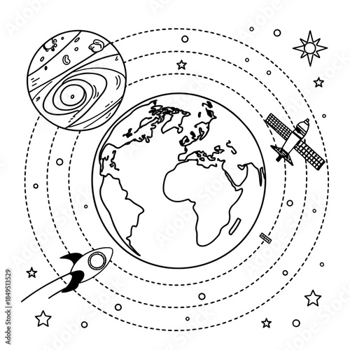 Freshly prepared vibrant salad with organic ingredients on wooden table.