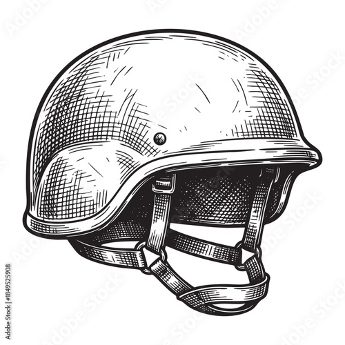Military Combat Helmet Engraving