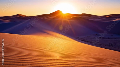 Desert Dune Shadow Dance
