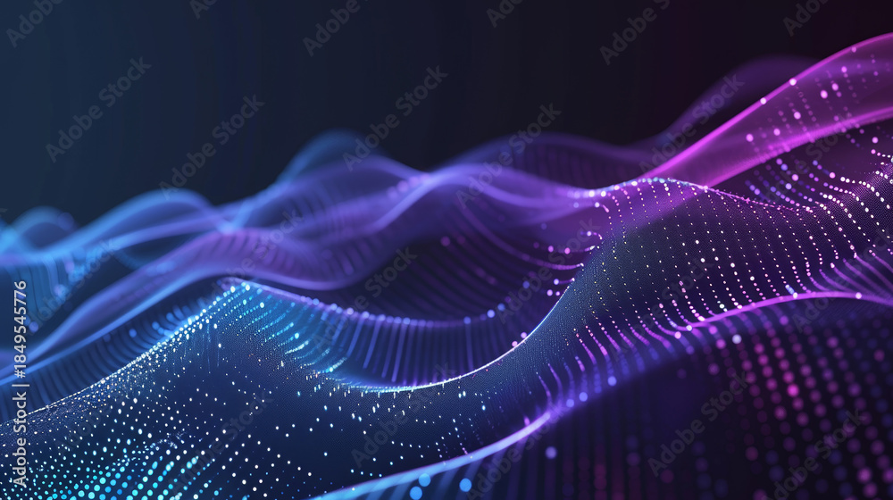 Fototapeta premium abstract blue background with smoke