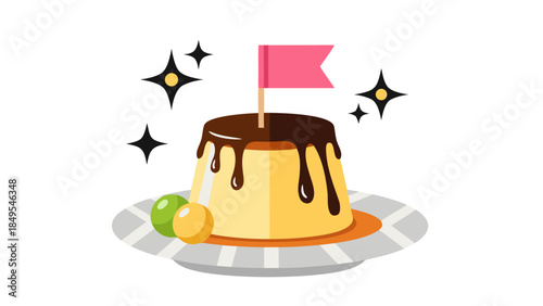 magic hat with a magic wand