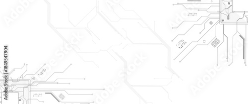Abstract semiconductor chip technology creating futuristic digital network patterns in black electric light and AI circuit board background with glowing data pathways.
