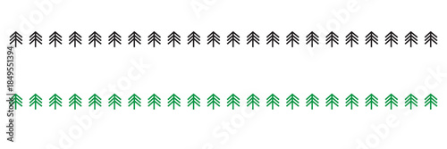 Embroidery stitch pattern sampler. Collection of decorative embroidery and sewing stitches arranged in vertical rows, showing  handmade patterns for textile, craft, and design inspiration.

