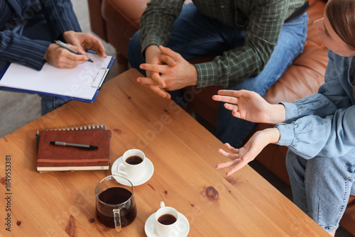 Female family mediator work...