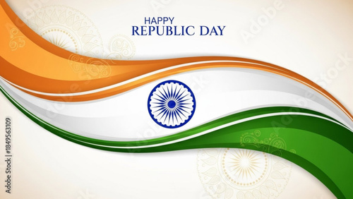 Celebrating India's Republic Day with Patriotic Flair and Vibrant Colors