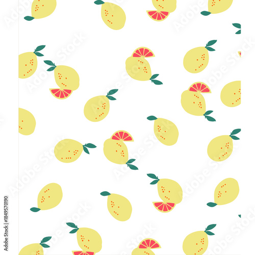 fruit  all over pattern illustration
