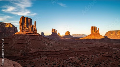 Dawn Over Red Rock Canyons