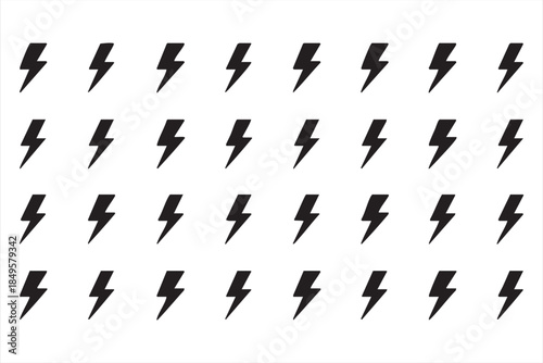 Minimal Lightning Bolt Symbols for Energy and Charging Concepts