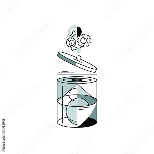 Innovative ideas emerging from a creative mind