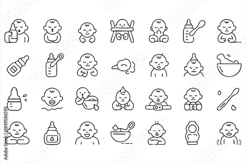 Public Service UI Icons for Web Apps, Urban Facilities and Amenities