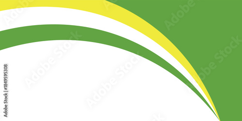 Abstract yellow and white wavy shape background. suitable for business poster design, corporate banner, presentation, flyer, social media post, modern