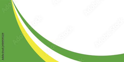 Abstract yellow and white wavy shape background. suitable for business poster design, corporate banner, presentation, flyer, social media post, eps10