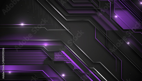 abstract purple tech background