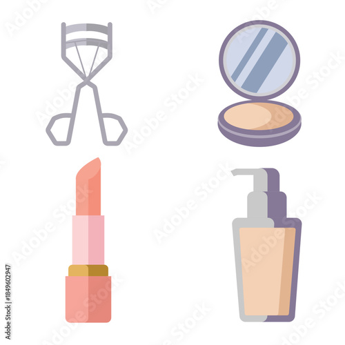 Beauty essentials for makeup and skincare routine