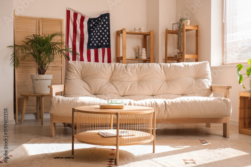 Interior of stylish living ...