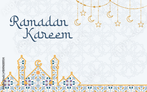 ramadan kareem, islamic background pattern, ramadan pattern geometri seamless pattern design for banner, poster template.