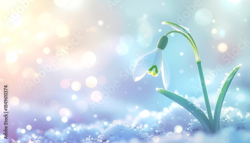 spring flowers background