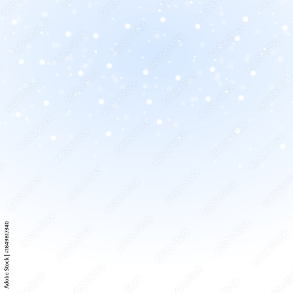Fototapeta premium White dust png, glitter sparkle, glowing particles, bokeh shimmer, snow. New Year magic dust, radiant confetti, luminous particles. Transparent png with floating shimmer.