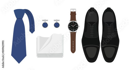 Elegant Menswear Accessories Collection for Formal Occasions.
