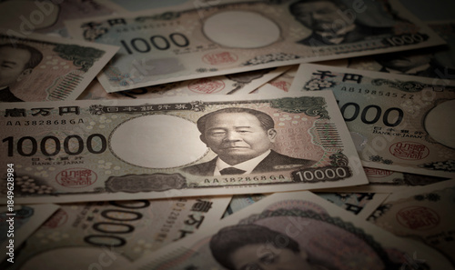 Japanese banknotes. 日本紙幣	
