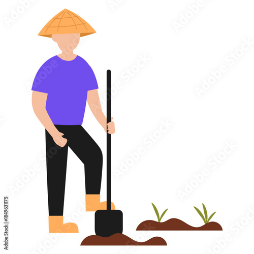 Farming Illustration