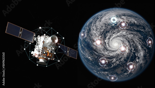 AI Powered Satellite Monitoring of Global Weather Patterns: Real Time Storm Tracking and Climate Analysis