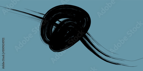 Abstract spiral element. Artistic background with rotating shapes, radial, radiating lines.