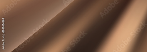 Brown Abstract Fabric Ribbons Blur Texture With Warm Gradient Lines And Soft Light Backdrop.vector illustration eps10