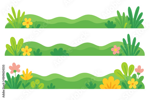Whimsical Garden Landscape with Three Tiered Levels